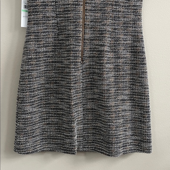 Calvin Klein brown and black tweed dress size 8 new - Picture 9 of 16